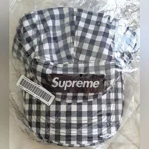 Supreme | Accessories | Supreme Gingham Twill Camp Cap Ss23